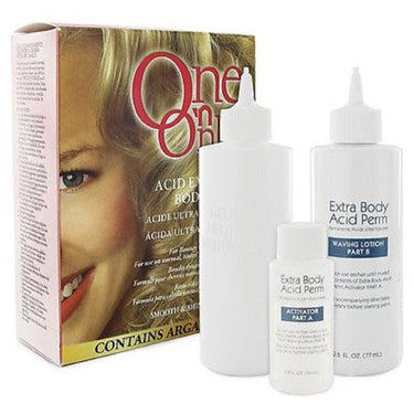 One ‘n Only Extra Body Acid Perm with Argan Oil – Smooth & Voluminous Curls - ANNS BEAUTY SUPPLY